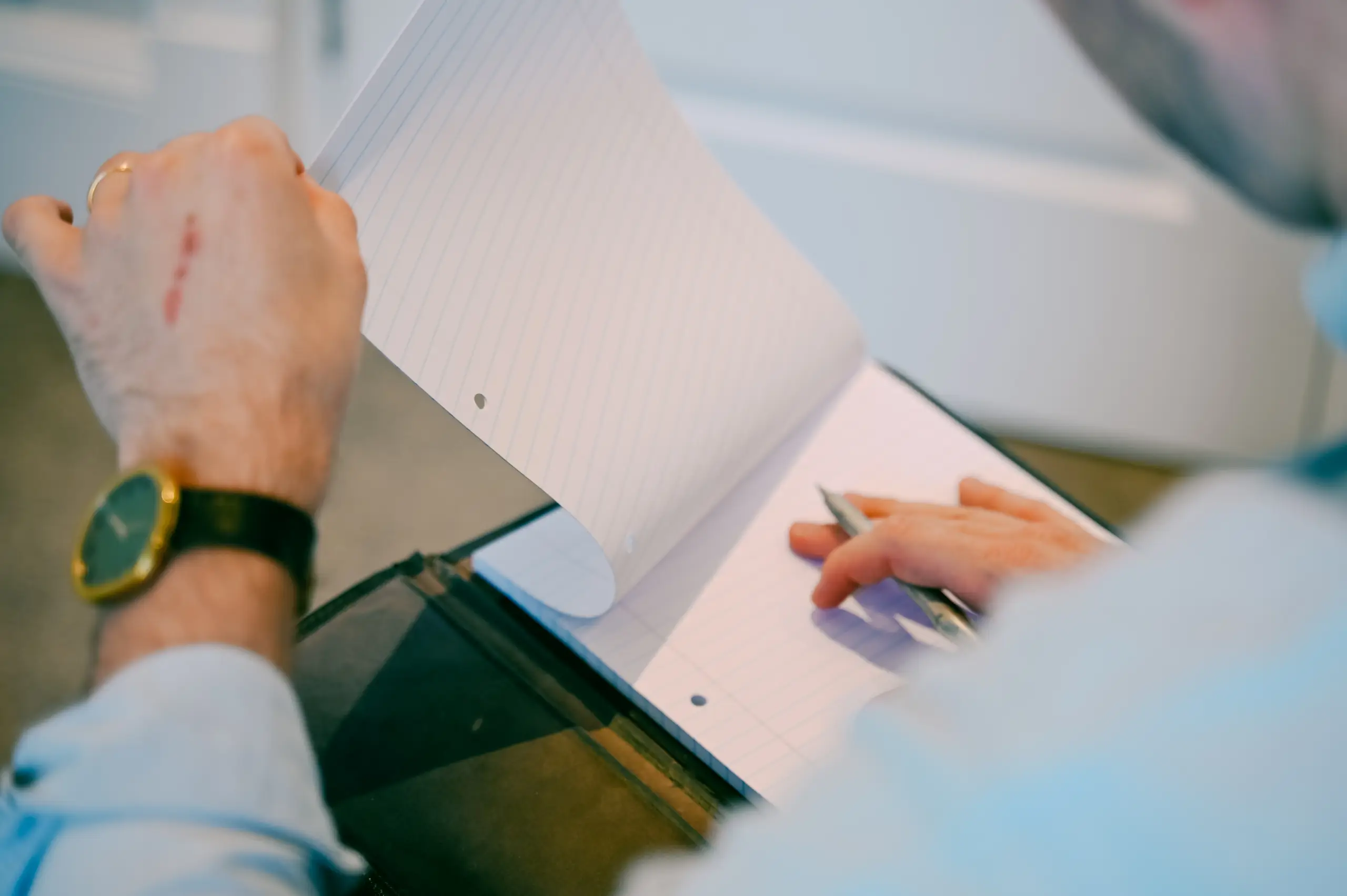 Documenting progress with thoughtful session notes